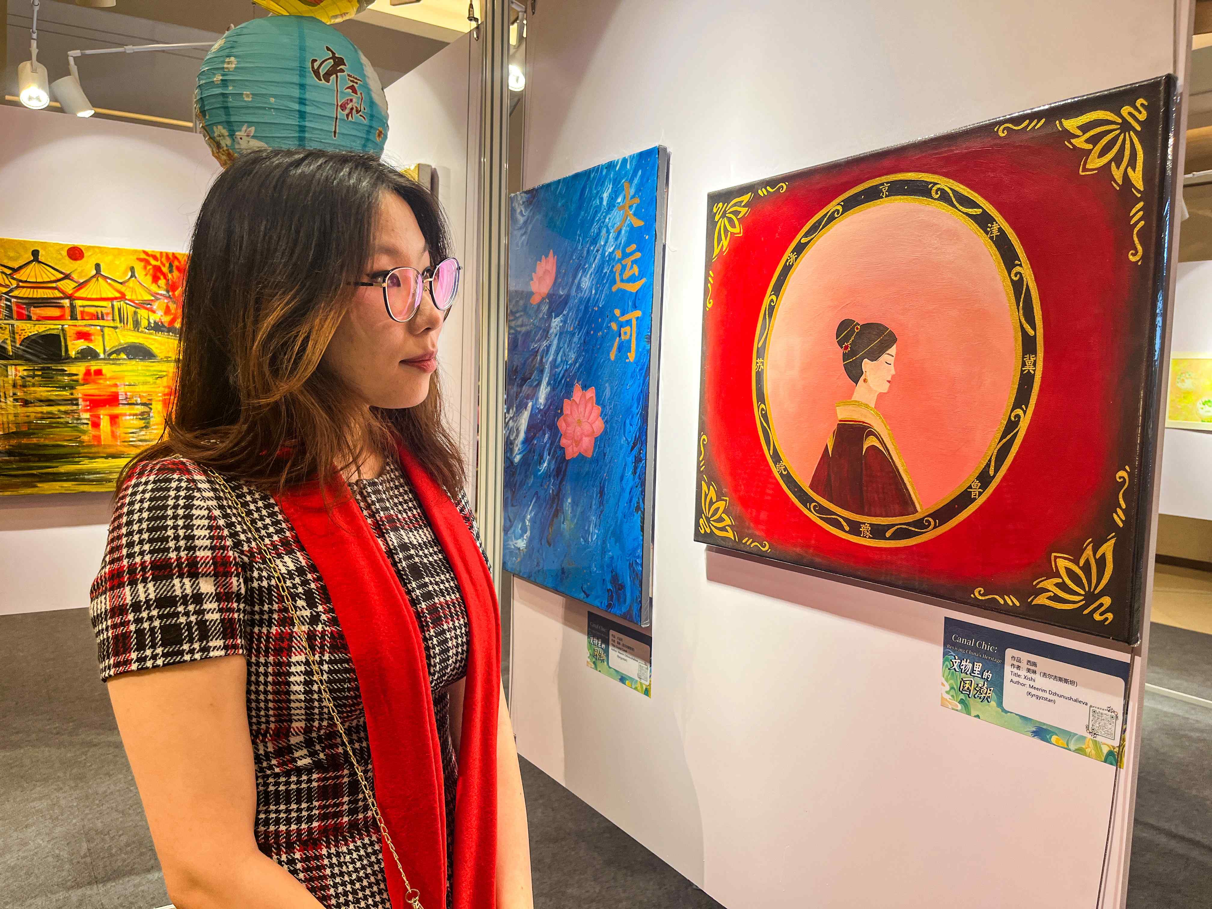 Global artists showcase Chinese heritage-inspired art in Beijing amid Spring Festival atmosphere