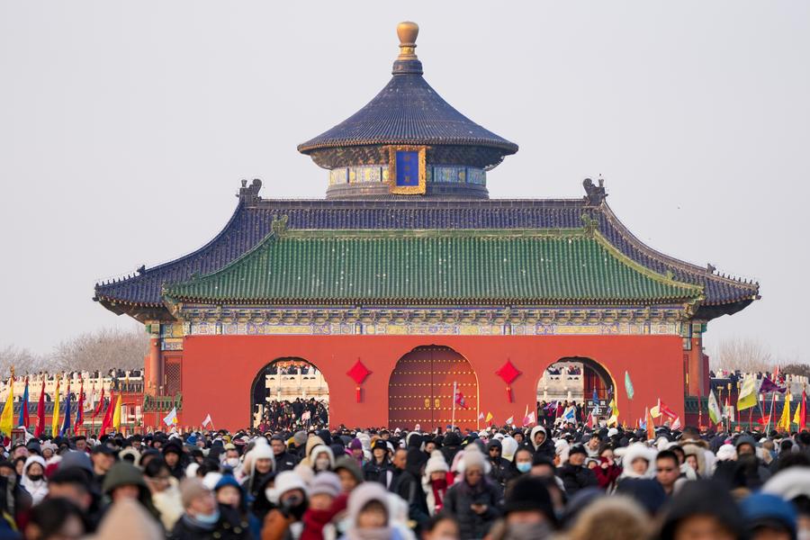 Celebrating Spring Festival along Beijing's Central Axis